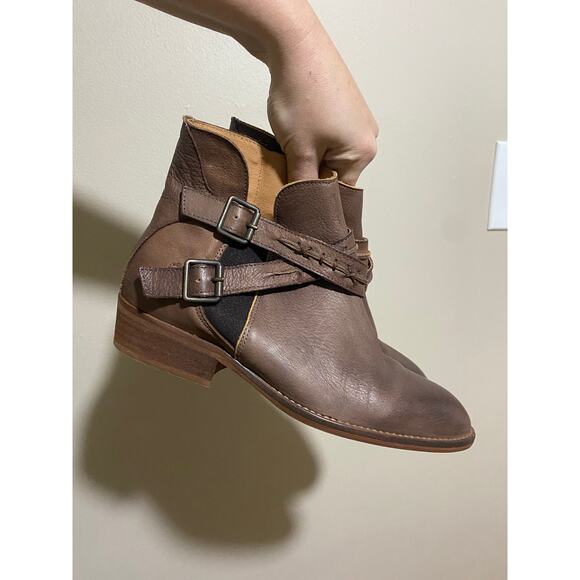 Veracruz Artisans Sundance Leather Hali Boots Size 38/ US 8 - Picture 1 of 7
